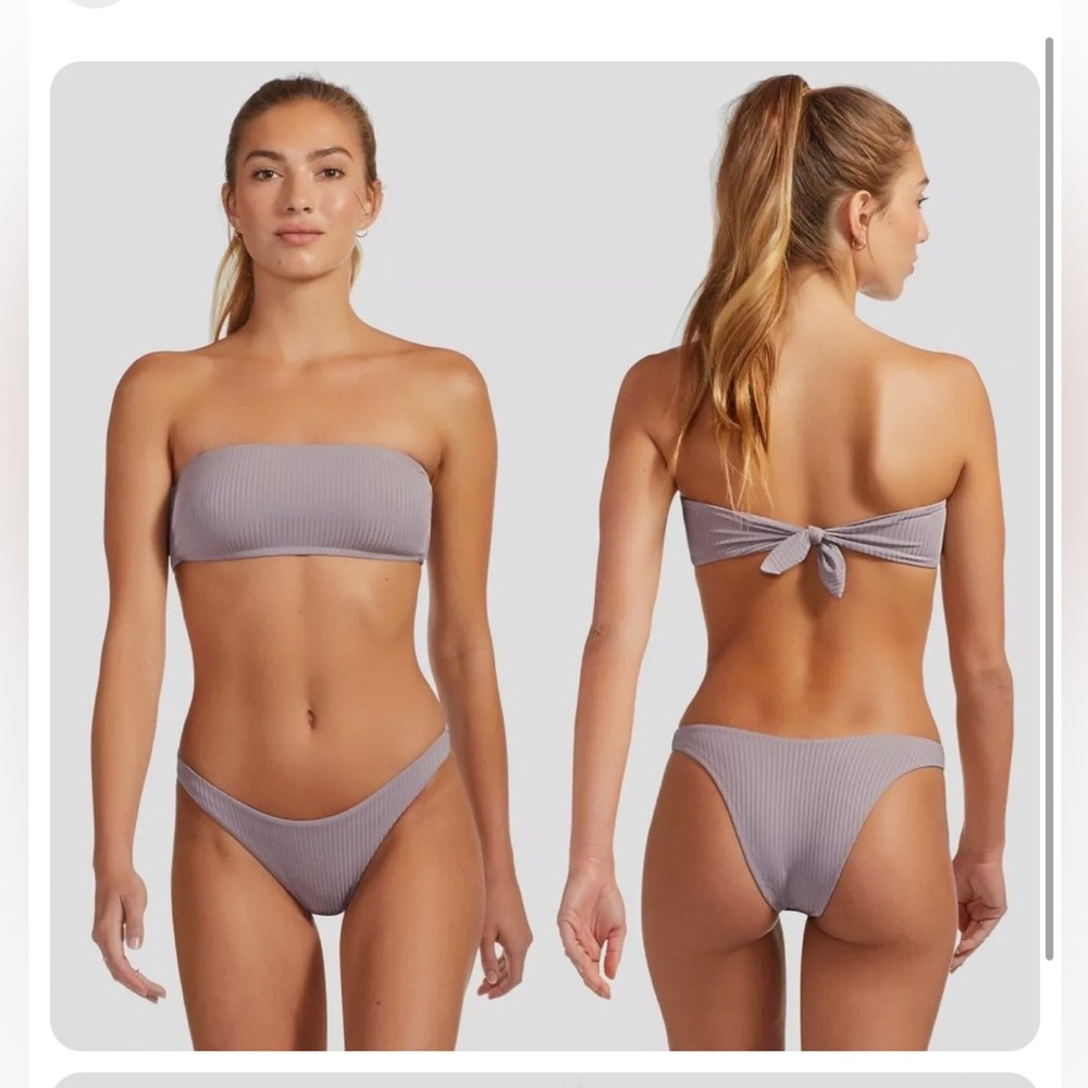 NWT Vitamin A Swim Mila top and California high leg size 8/M